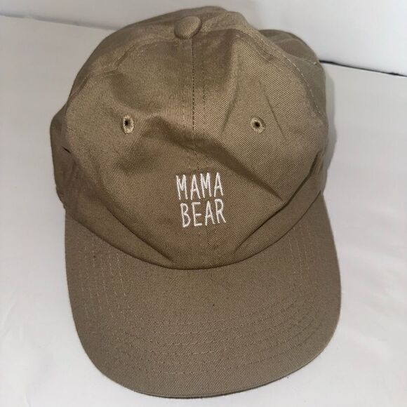 Accessories - MAMA BEAR Tan Baseball Hat